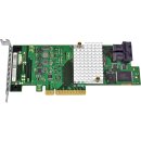 Fujitsu RAID Controller D3327-A12 GS3 A3C40176030 PCIe x8 8-Port 2x 12G Mini SAS HD SFF-8643 2x SAS Cable