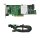 Fujitsu RAID Controller D3327-A12 GS3 A3C40176030 PCIe x8 8-Port 2x 12G Mini SAS HD SFF-8643 2x SAS Cable