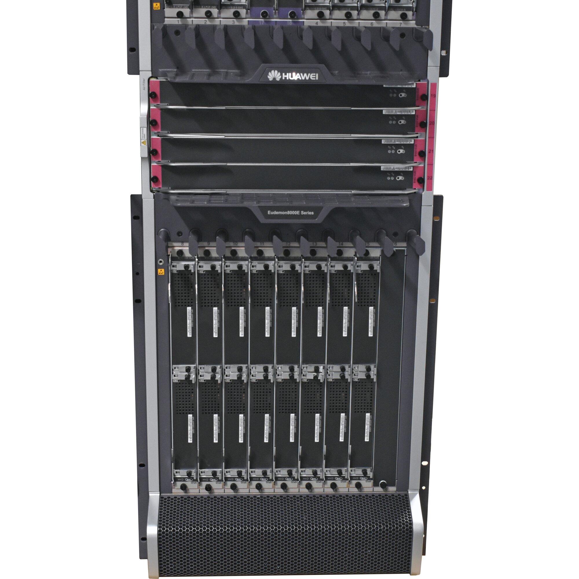 Huawei Eudemon E8000E-X16 32U Firewall 21 Modules for LPU/SPU MPU SFU Slots