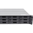 Synology RS3617RPxs 12-Bay 2U NAS Rack Station Xeon D-1521 quad-core 2.4GHz 8GB DDR4 +10G NIC