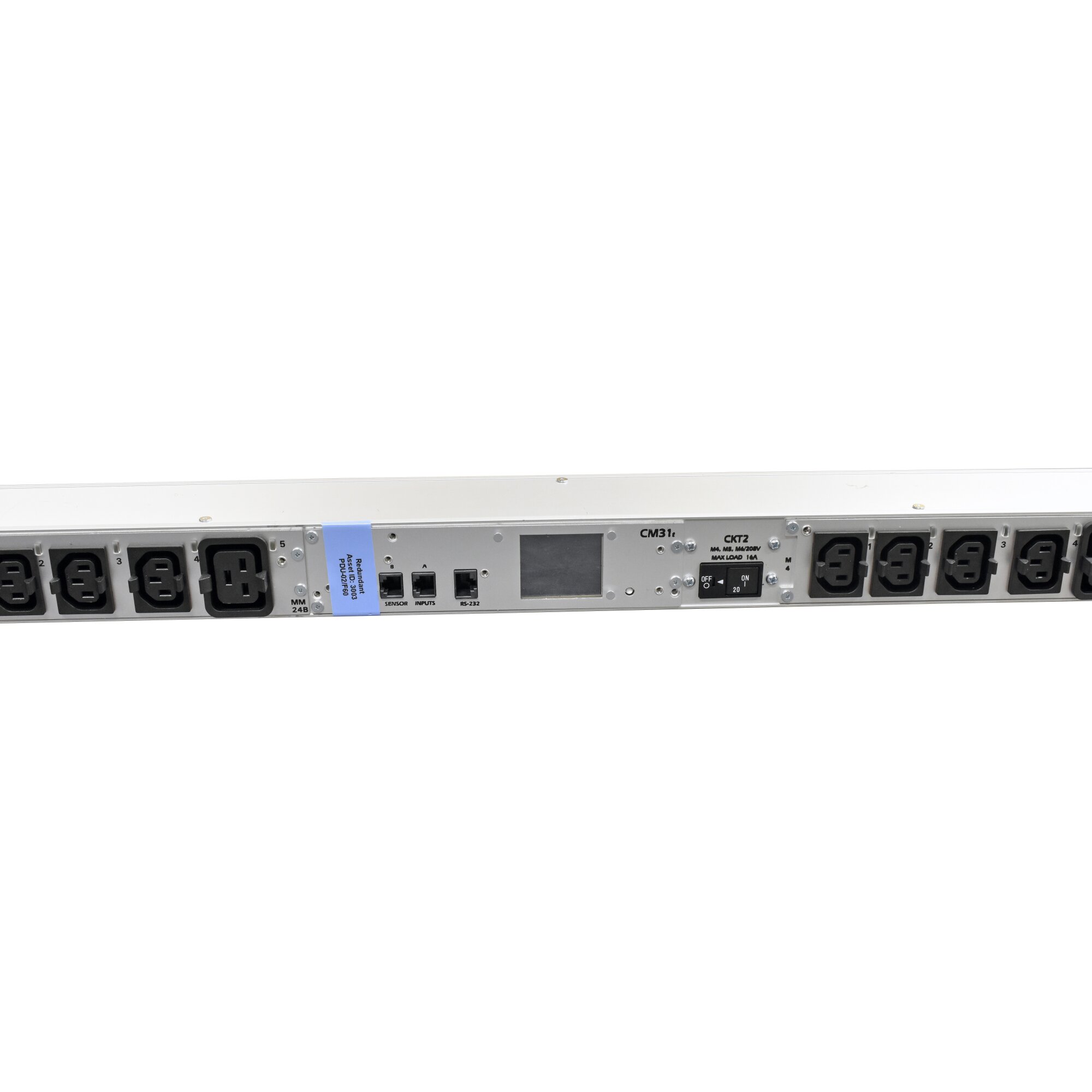 BayTech MMP17 Rack PDU Metered Single-Phase Null HE 24A 208V 24x C13 6x ...