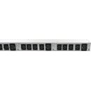 BayTech MMP17 Rack PDU Metered Single-Phase Null HE 24A 208V 24x C13 6x C19 integrated locking clips
