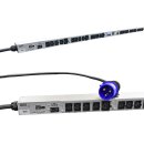 BayTech MMP17 Rack PDU Metered Single-Phase Null HE 24A 208V 24x C13 6x C19 integrated locking clips