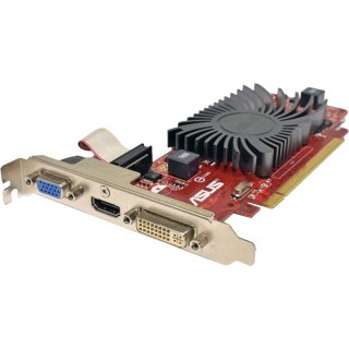 ASUS AMD EAH5450 SILENT/DI/1GD3(LP) 1GB GDDR3 PCIe 2.0 Radeon HD5450 Grafikkarte