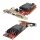 ASUS AMD EAH5450 SILENT/DI/1GD3(LP) 1GB GDDR3 PCIe 2.0 Radeon HD5450 Grafikkarte