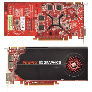 AMD Grafikkarte FirePro V5800 1GB GDDR5 PCIe x16 608530 002 Full Profile