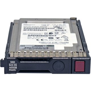 HP 400GB 2.5“ 12Gbps SATA SSD Festplatte MO000400JWTBQ P06576-001 mit Rahmen