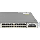 Cisco WS-C3750X-24T-E 24-Port RJ-45 GE Switch + 4-Port Modul C3KX-NM-10G