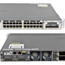 Cisco WS-C3750X-24T-E 24-Port RJ-45 GE Switch + 4-Port Modul C3KX-NM-10G