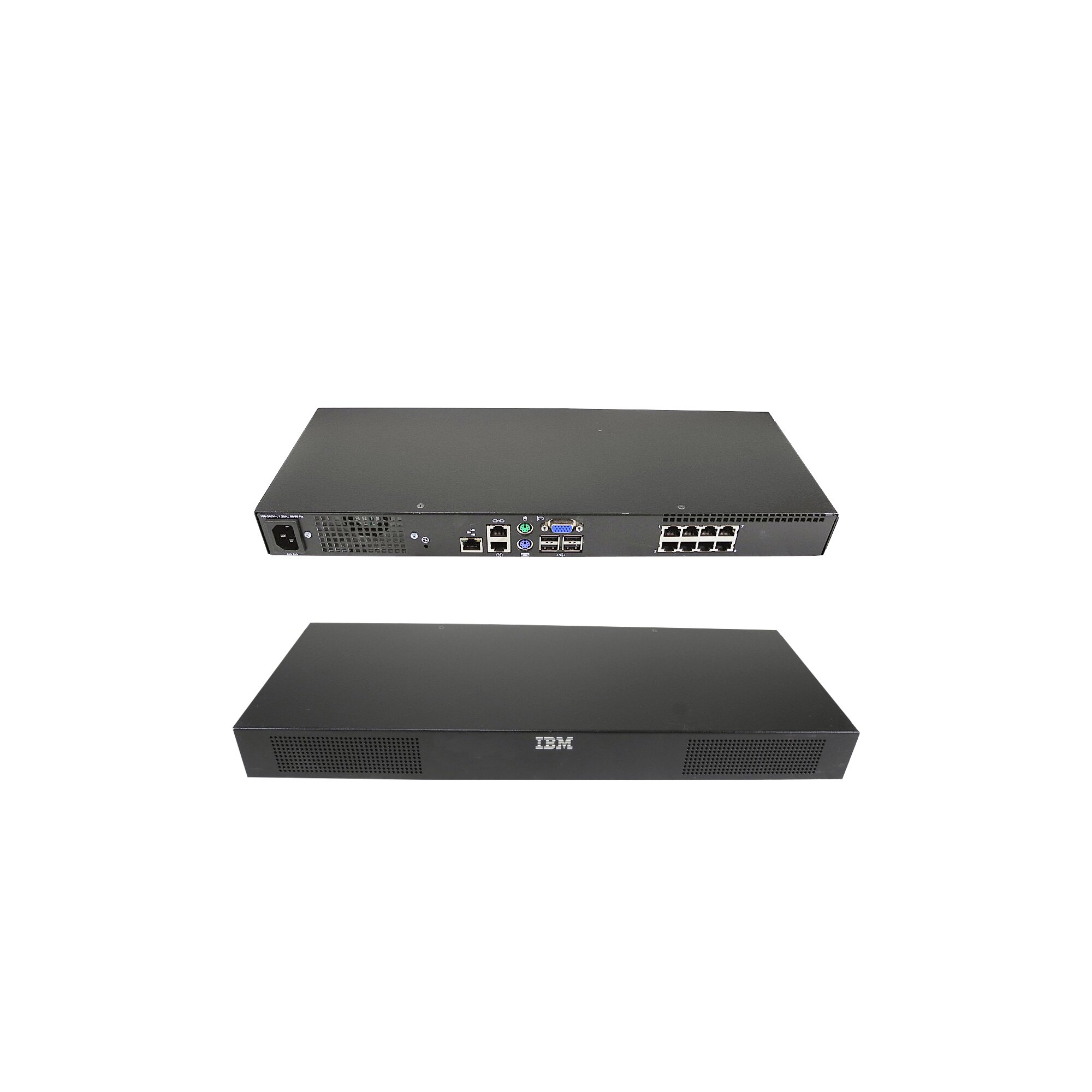 IBM 1754HC3 1x8 Rack Console KVM Switch IBM P/N 69Y6010 FRU P/N