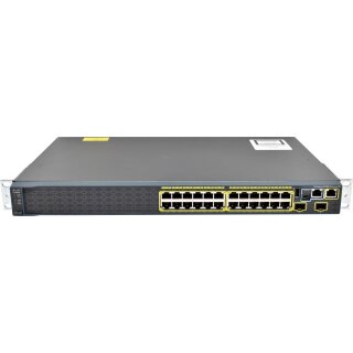 Cisco Catalyst WS-C2960S-24TS-S 24-Port Gigabit Ethernet Switch 2 x SFP