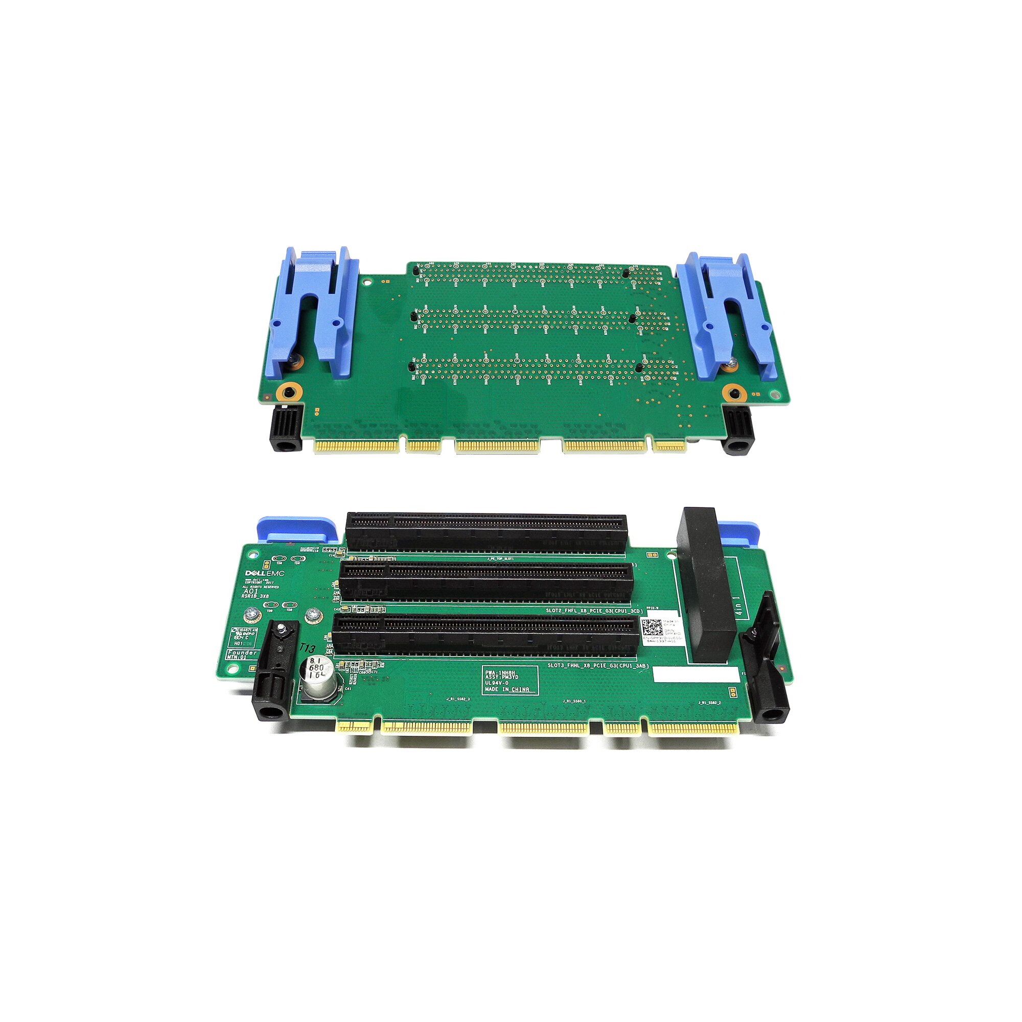 Dell Poweredge R740 Risers Layout DELL Riser 1 Board 0PM3YD 3 x PCIe x16 3.0 für PowerEdge R740 R740XD ...