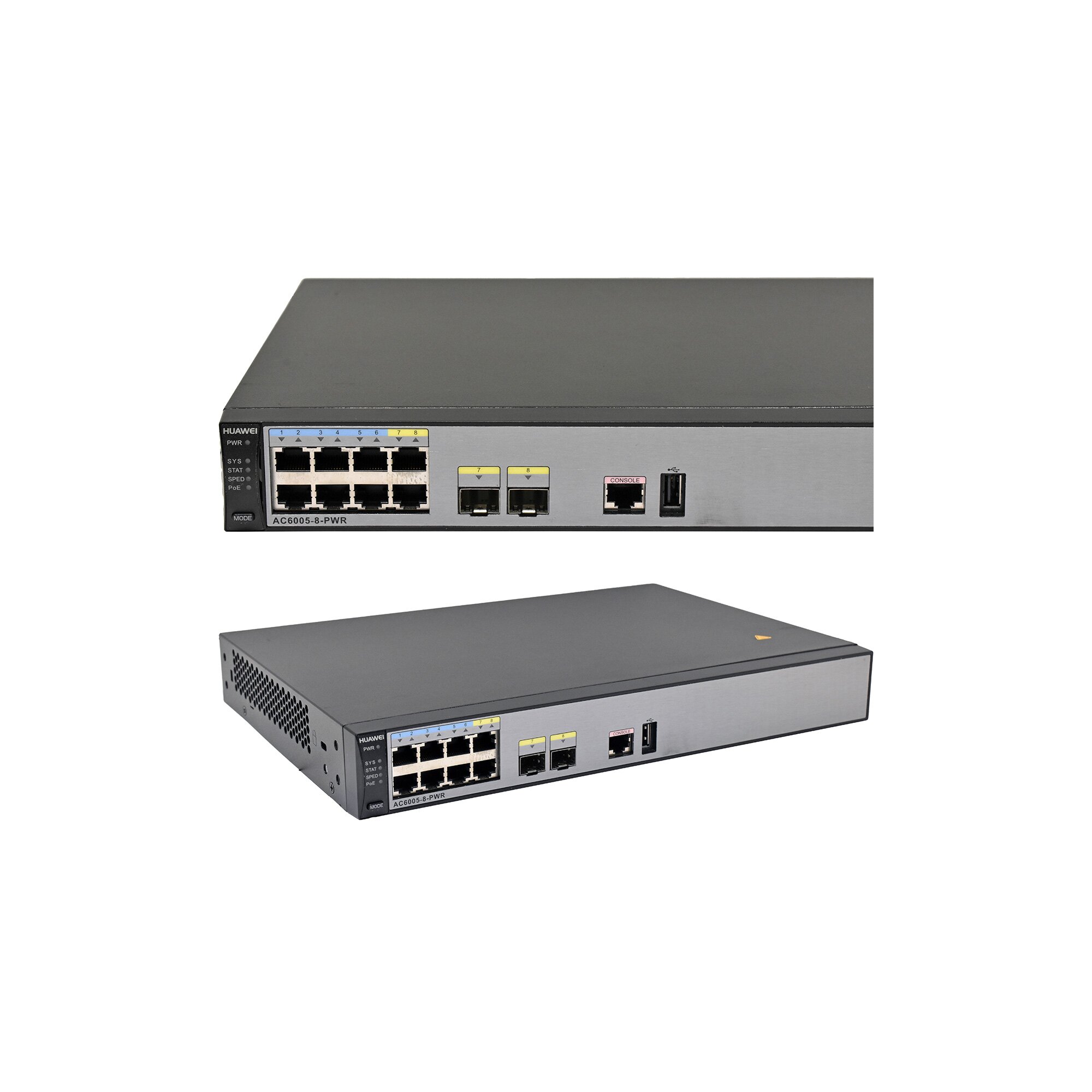 Huawei AC6005-8-PWR 8-Port RJ-45 PoE GE WLAN Access Controller 2x 1G ...