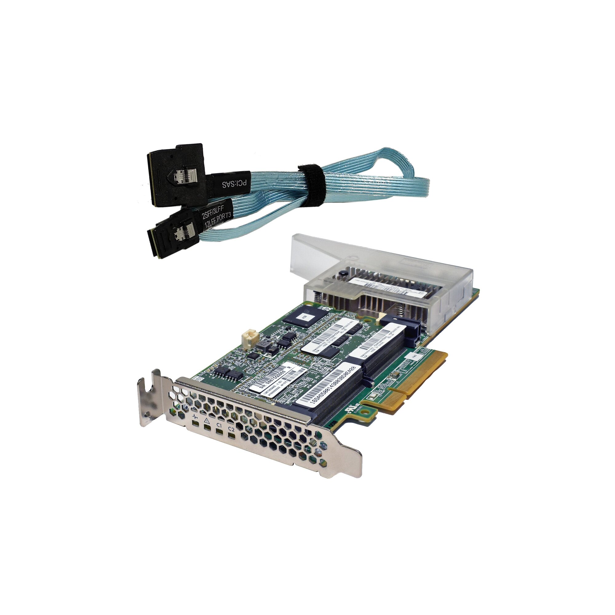 HP SmartArray P440 SAS RAID Controller PCIe x8 12G 2GB FBWC 726823-001 ...