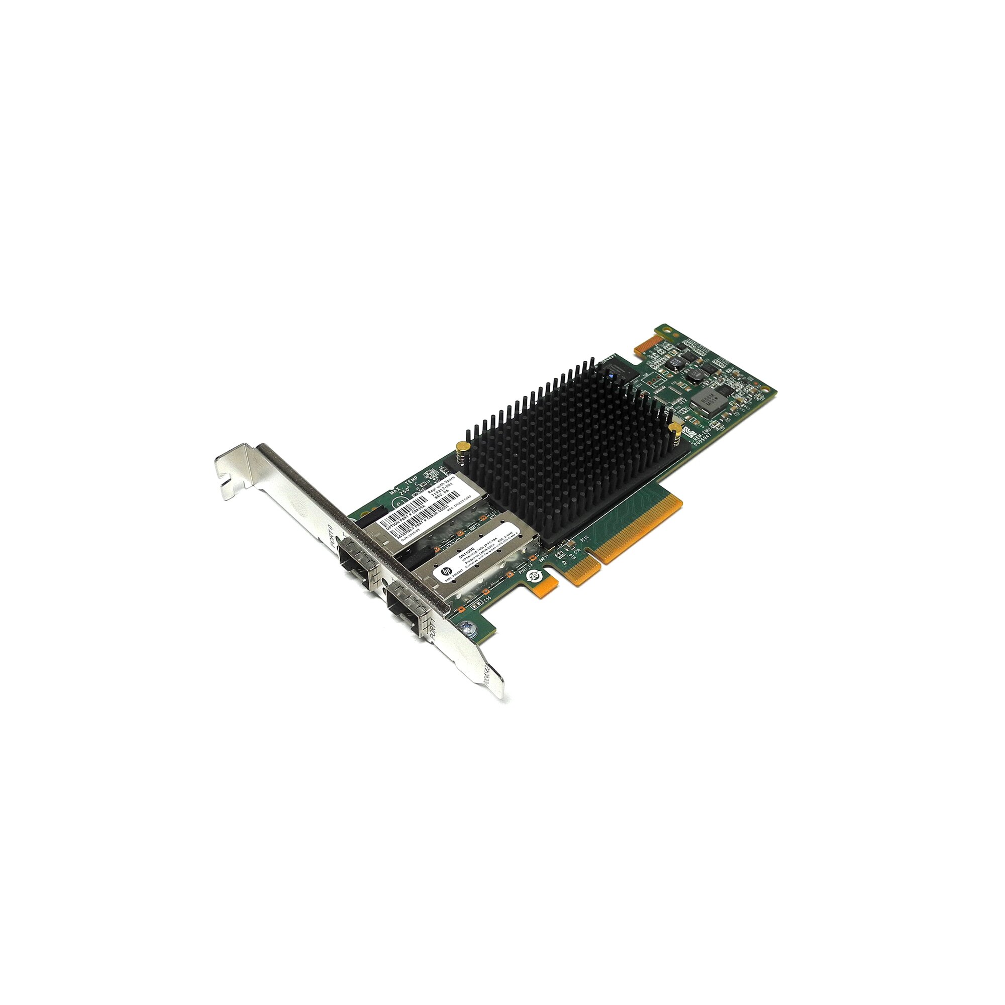 HP NC523SFP FC Dual-Port 10GbE SFP+ PCIe X8 Server Adapter 593742-001