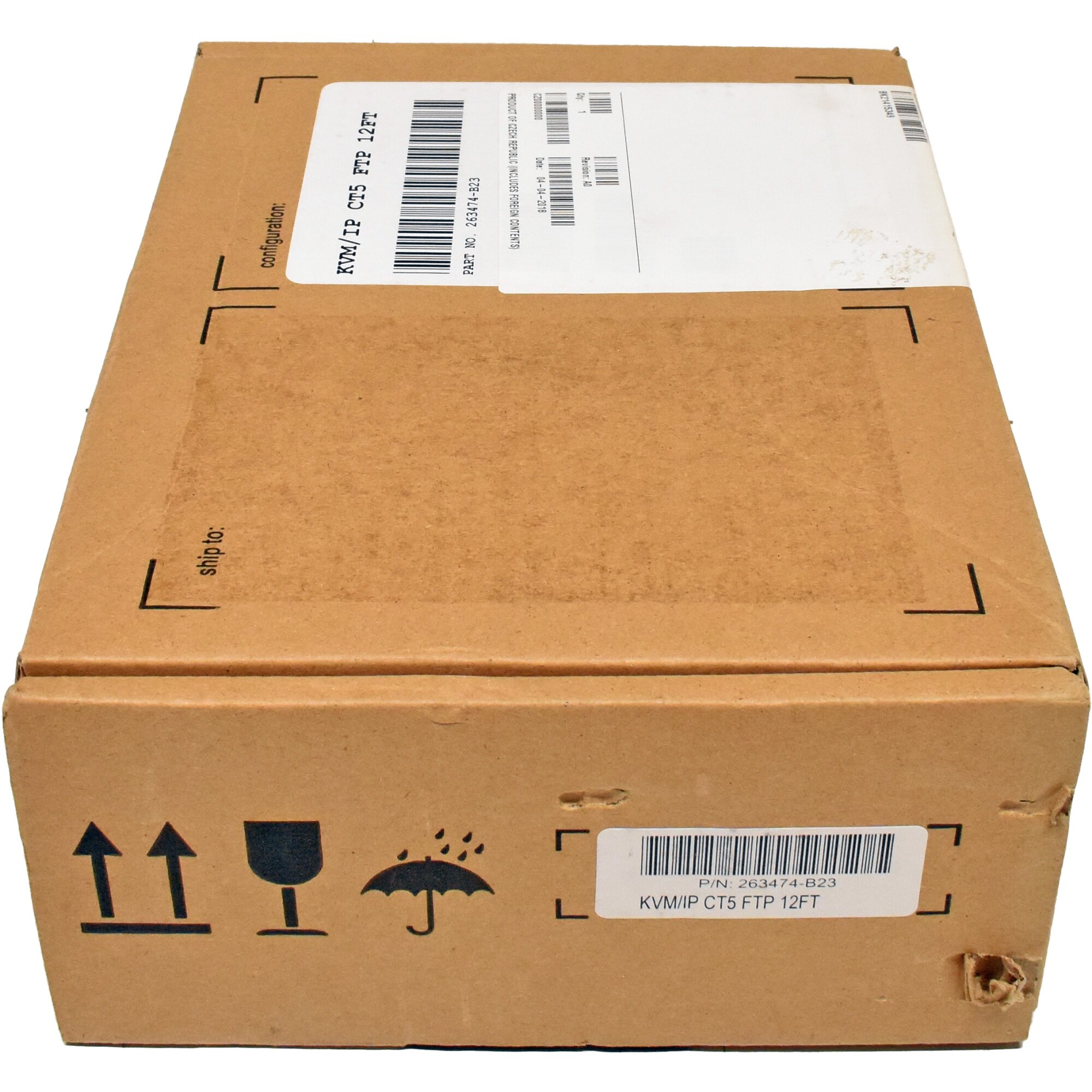 8-Pack HP 263474-B23 CAT5 KVM Cable RJ45 / RJ45 3,7m 263474-B23
