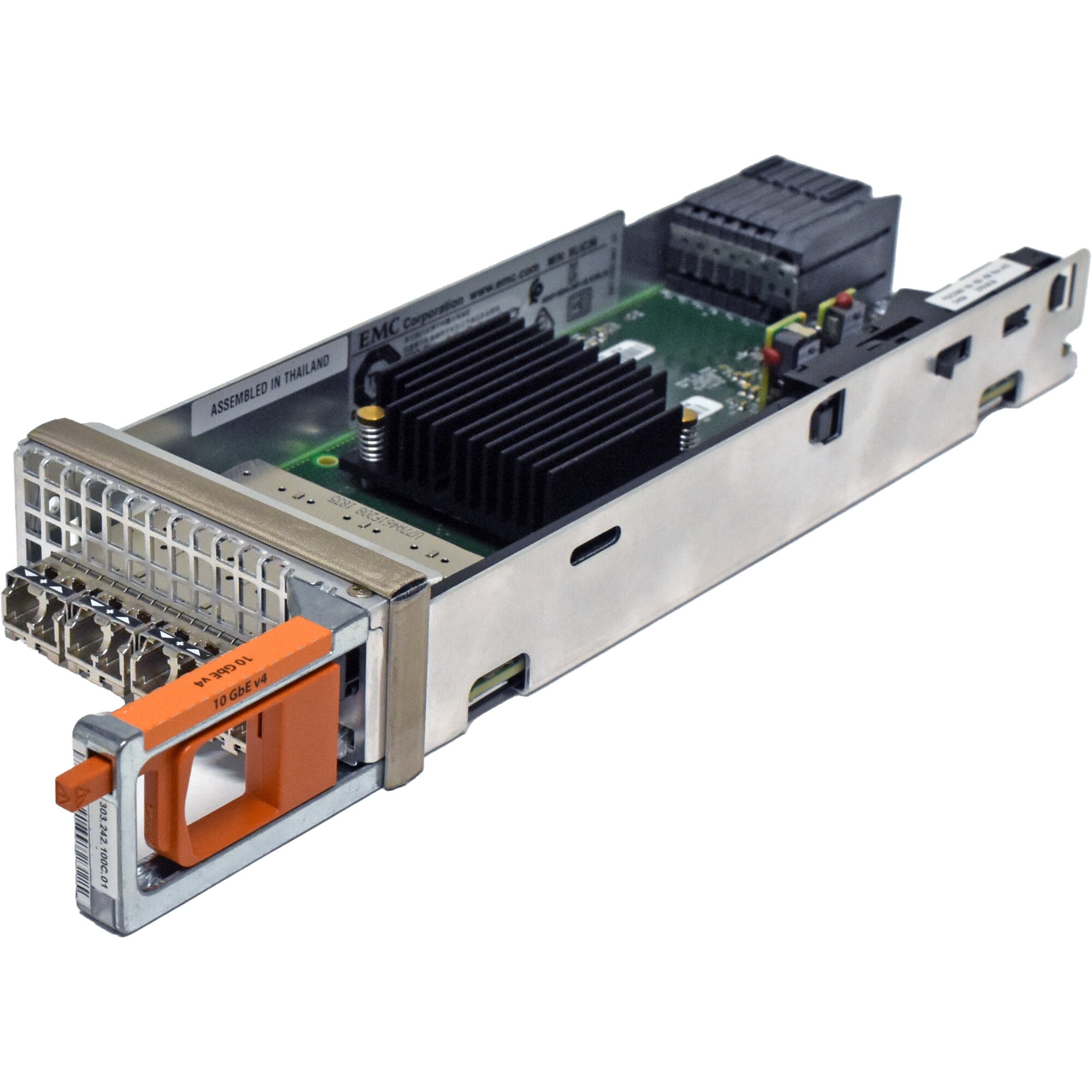 EMC 303-242-100C-01 SLIC36 Fibre 10 Gb Netzwerk Module 4 SFP for Avamar ...