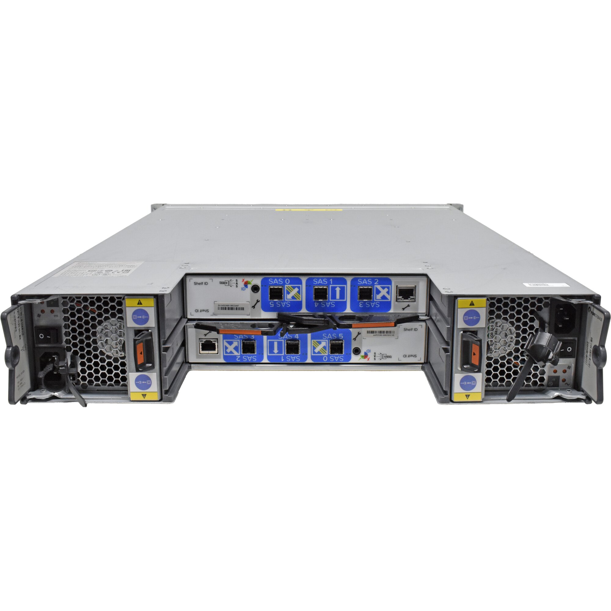 Hp 2425 HP XYRATEX Compellent Enclosure EB-2425 1019221-01 2U 2x 12G SAS ...