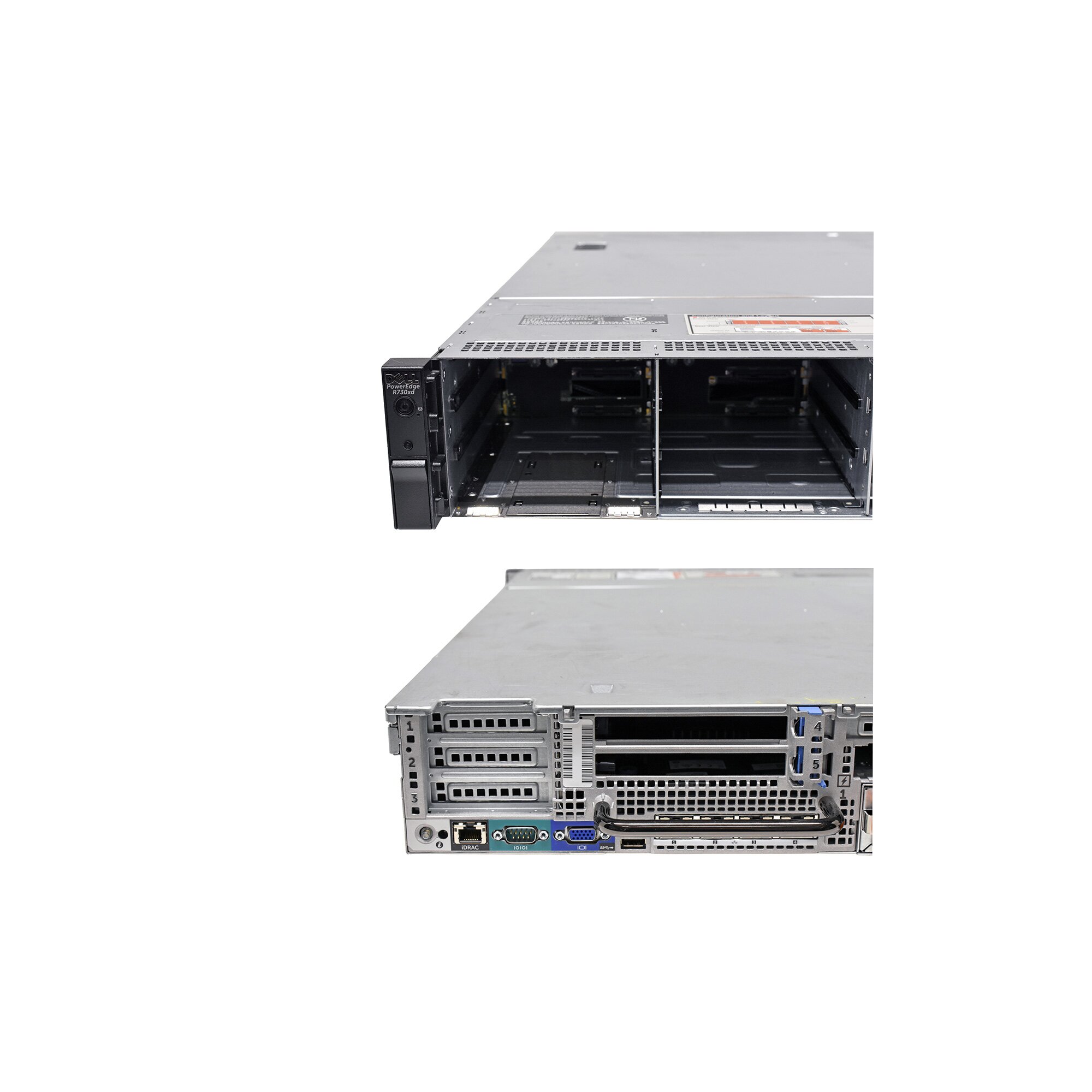 Dell PowerEdge R730xd Rack Server ohne CPU 0 GB RAM 16x LFF 3,5 + 2x ...