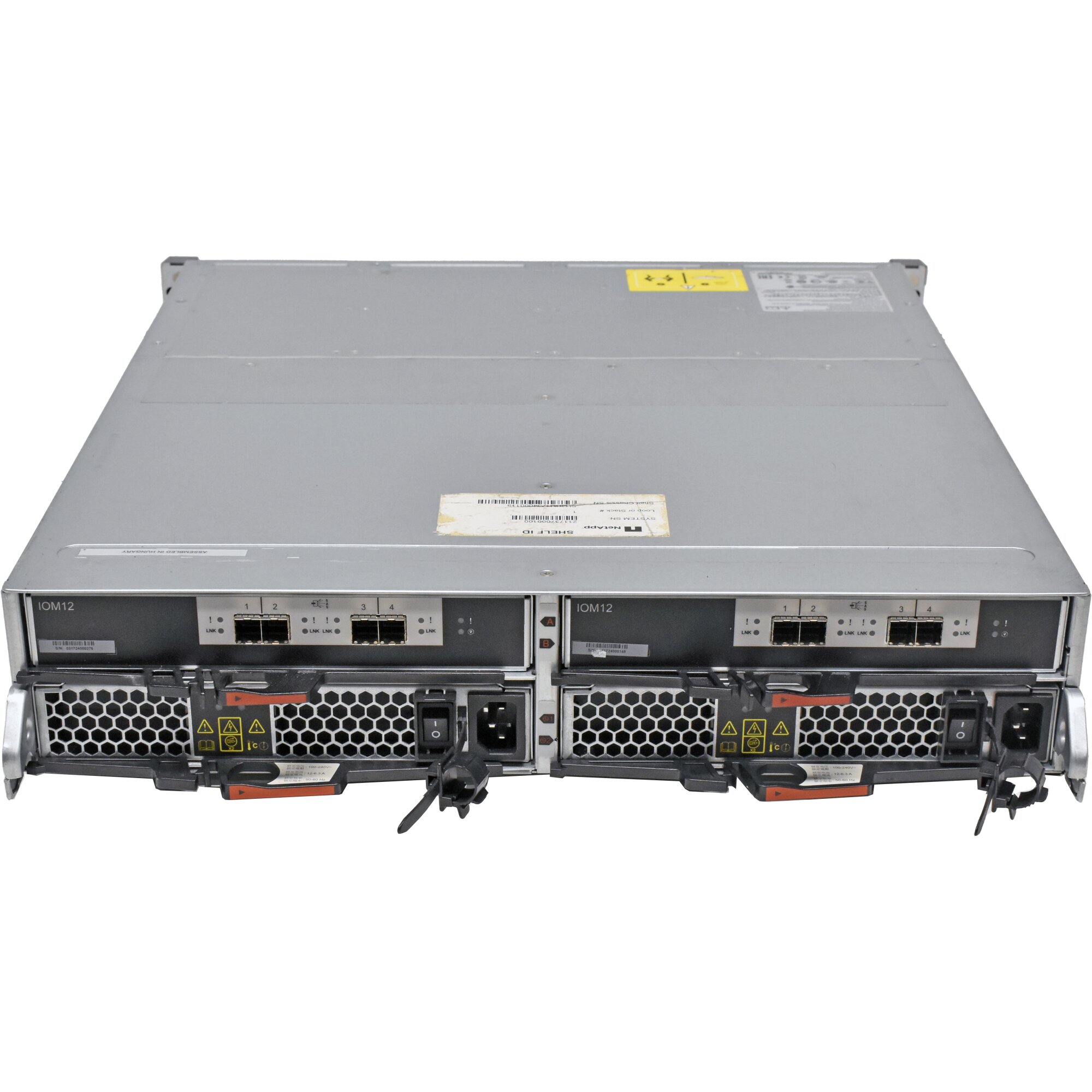 Netapp Controller NetApp Storage NAJ-1502 111-02653+B0 12x 4TB HDD 2x Controller 2 PSU