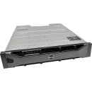 Dell PowerVault MD1200 2U 1x E01M001 6Gbps 2x PSU 12xBay 3.5 LFF Bezel ohne HDD