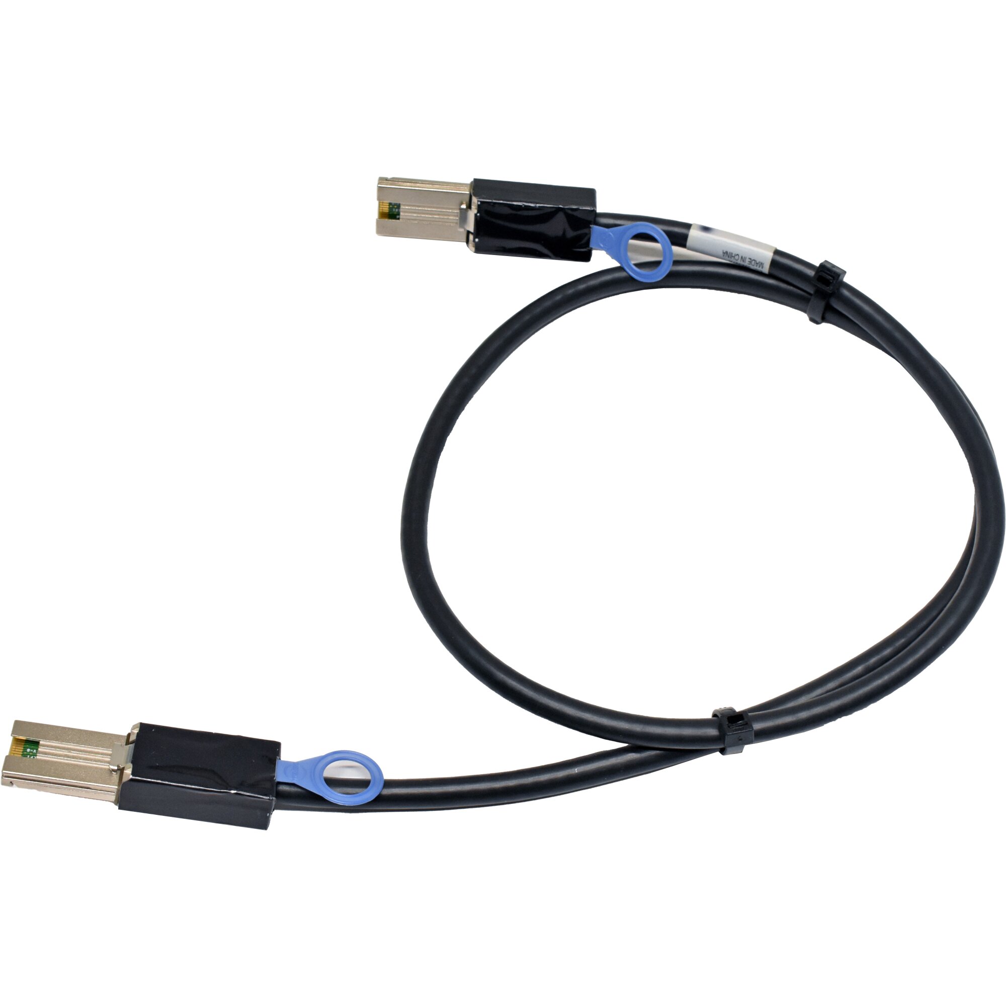 Cavo SATA Multilane Mini SAS SFF-8088 A Mini SAS HD SFF-8644 1m - DELOCK - ICOC SAS-ADP-8088 - Foto 2