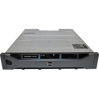 Dell PowerVault MD1200 2U 2x E01M001 6Gbps 2x PSU 12xBay 3.5 LFF Bezel  36TB