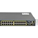 Cisco Catalyst WS-C2960S-24TS-S 24-Port GE Switch 2x 1G SFP +Rack Ears
