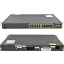 Cisco Catalyst WS-C2960S-24TS-S 24-Port GE Switch 2x 1G SFP +Rack Ears
