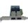 HP 764736-001 Rev A4 InfiniBand FDR/Ethernet 10Gbit/40Gbit PCIe Adapter Full Profile