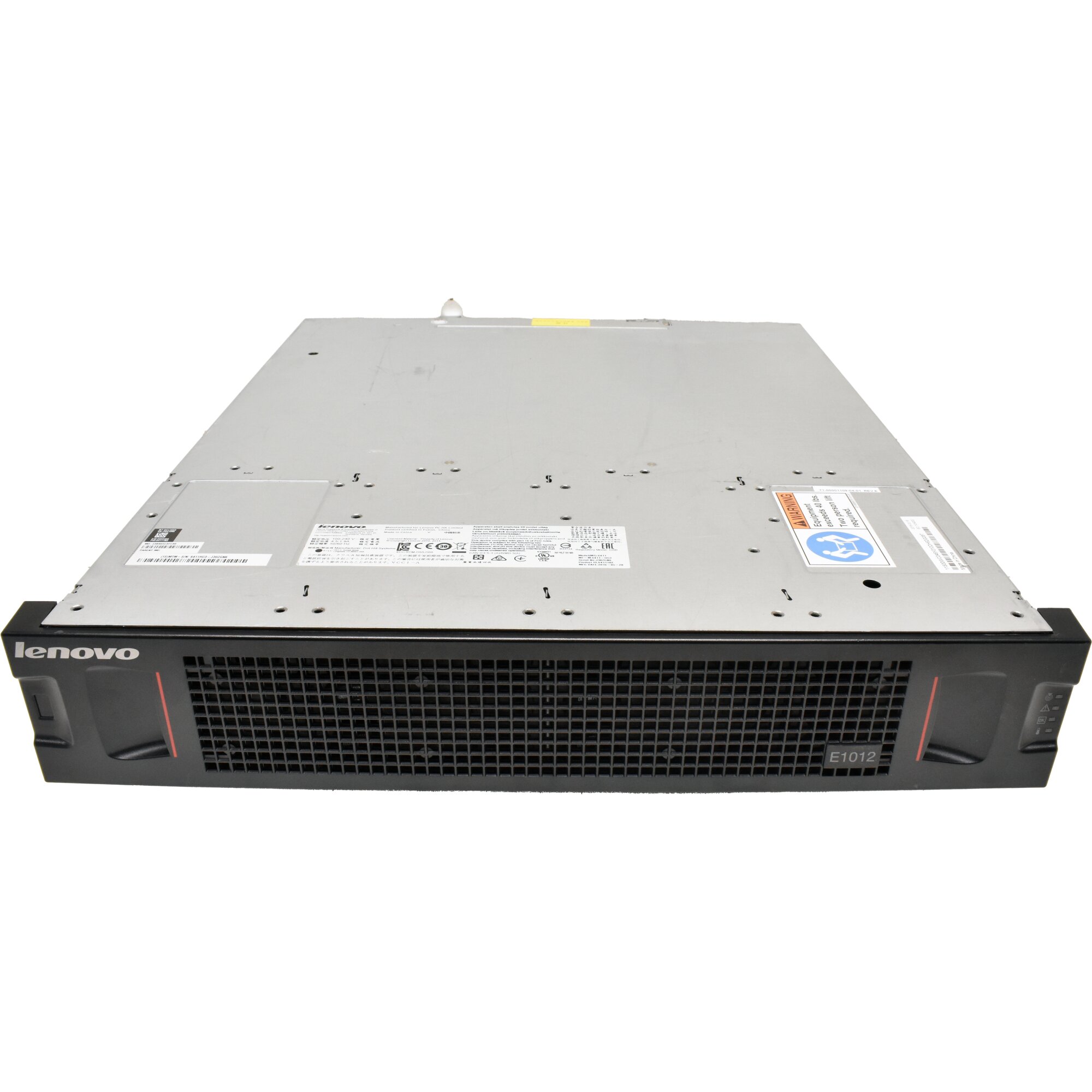 Lenovo Storage E1012 Disk Enclosure 12x 3.5 Bay 10x 4TB HDD 2x 6Gb  
