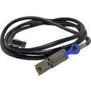 HP External mini SAS Kabel SFF-8470 / SFF-8088 2m...