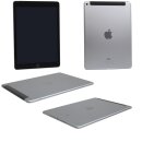 Apple iPad Air 2 64GB 9,7 Zoll Wifi + Cellular Space Gray A1567 mit USB Power Adapter und Lightning USB Kabel