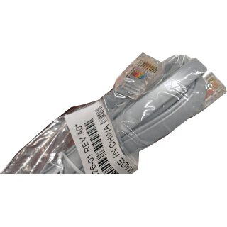 Cisco 72-0876-01 2,5m Flat RJ45 - RJ4 Console Cable NEW - Piospartslap