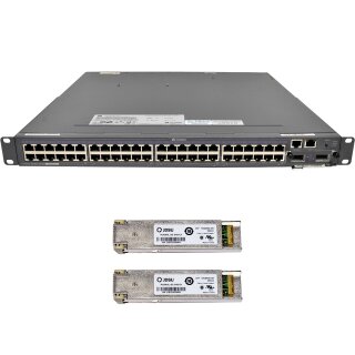 Huawei Quidway S5300 Series S5352C-EI 48-Port RJ-45 GE 2x PSU +10G XFP Module 2x XFP Transceiver