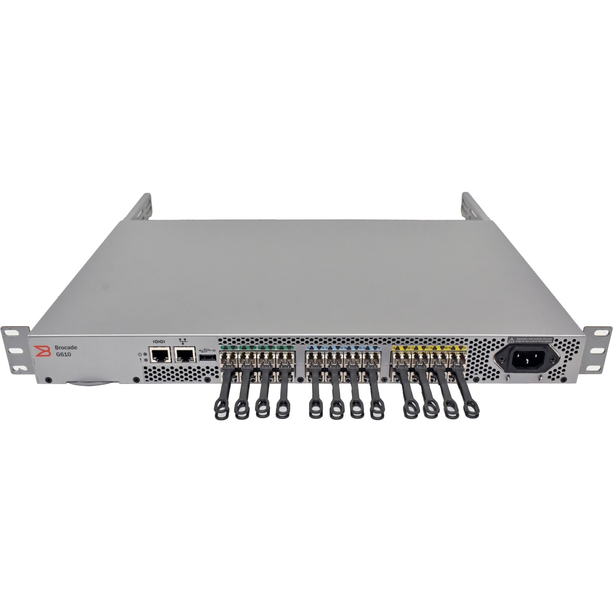 Brocade G610 HD-G610-8-16G-0 80-1011261-01 24-Port 32G SFP+ FC