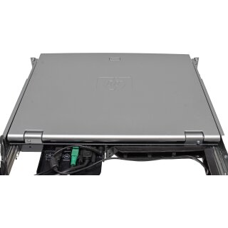 HP TFT7600RKM INTL 1U KVM Console and Monitor 17.3" WXGA+ US Keyboard NO AC ADAPTER