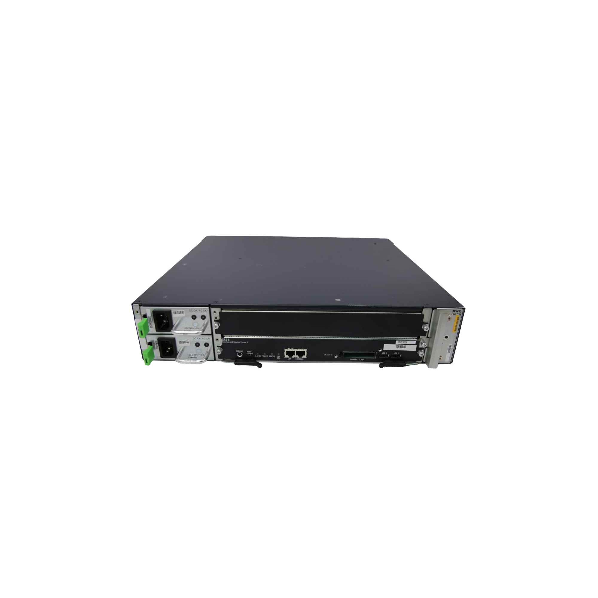 Srx650 Juniper SRX650 4-Port GE Gateway Firewall Dual-PSU + Module SRE 6 ...