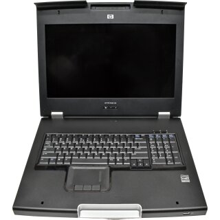HP TFT7600 G2 1U KVM Console and Monitor 17.3" WXGA+ US Keyboard No Accessories