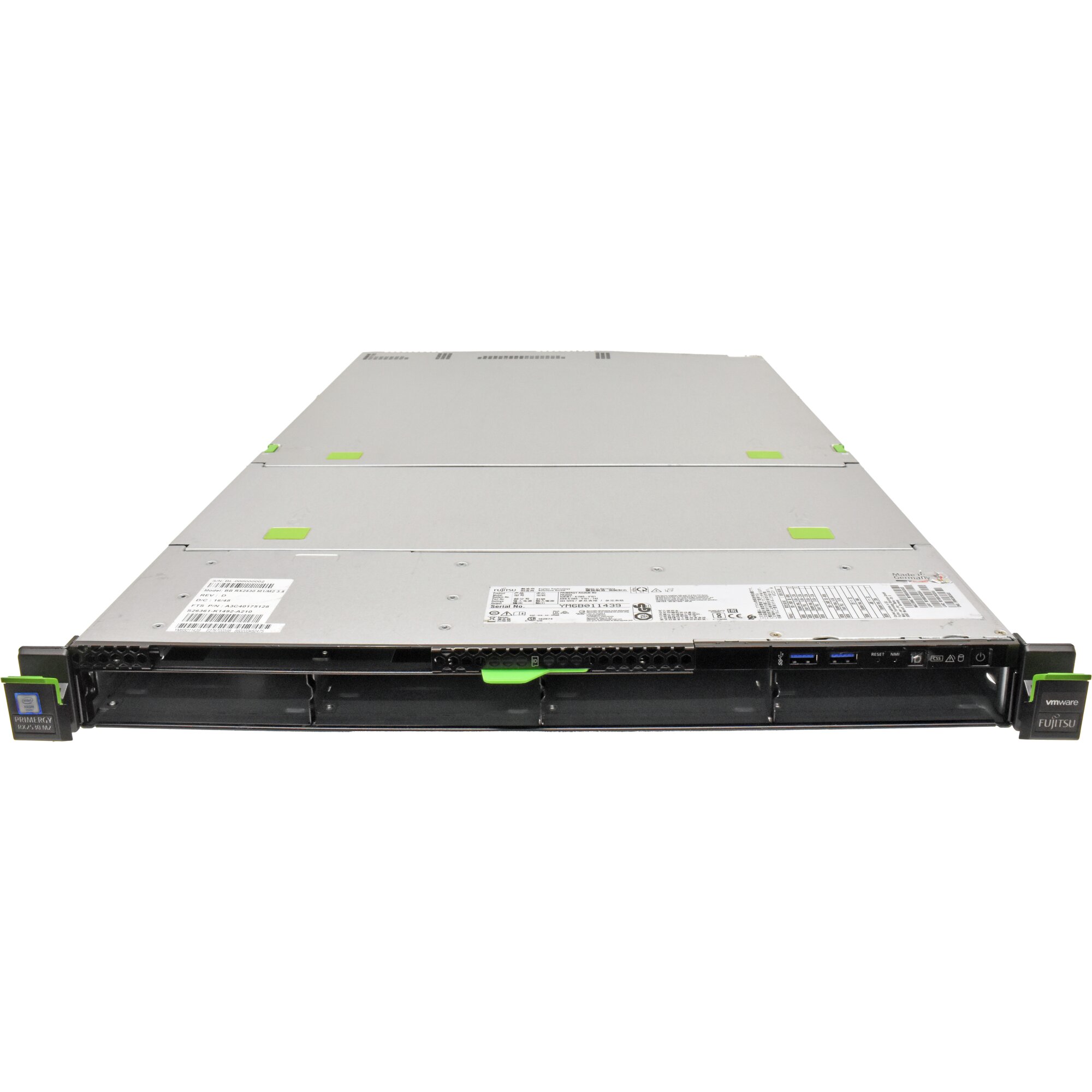 Fujitsu Primergy RX2530 M2 Server E5-2683v4 128GB RAM 2x HS 4x LFF ...