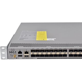 Cisco Nexus 3548-X N3K-C3548P-10GX 68-5626-01 48-Port SFP+ 10GE Switch