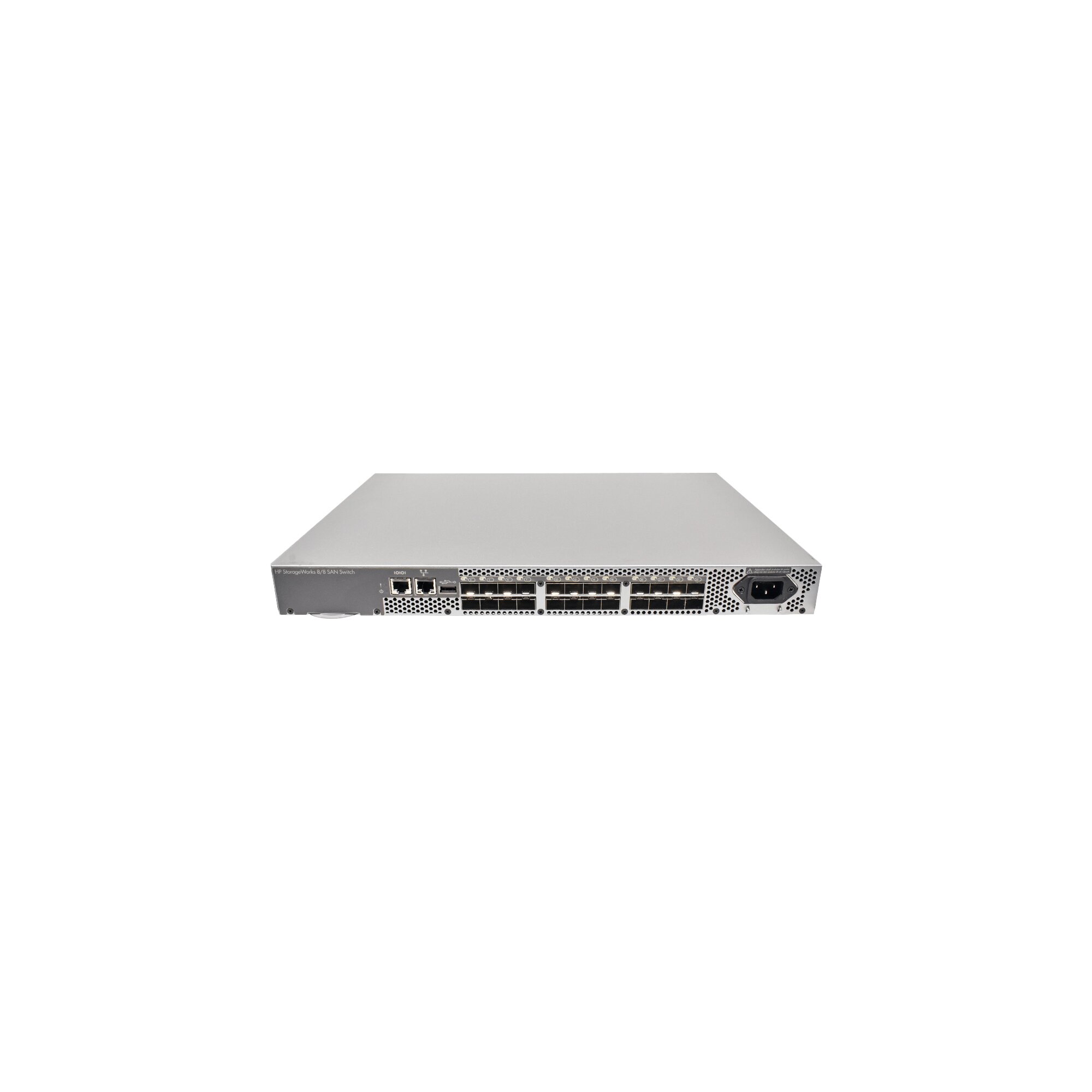 HP StorageWorks 8/8 FC SAN Switch HP-320-0000 AM867A 492291
