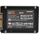 Samsung 860 EVO MZ-76E500 500GB 2.5 Zoll SATA SSD MZ7LH500HMJD