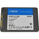 Crucial BX500 240GB 2.5 Zoll SATA 6Gb/s SSD CT240BX500SSD1