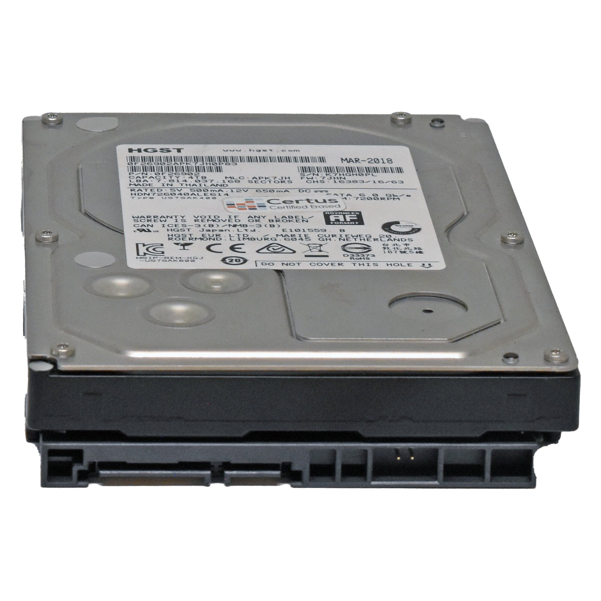HGST 4TB HDD Festplatte 3.5