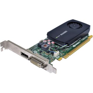 PNY Nvidia Quadro K600 VCQK600ATX-T Grafikkarte 1GB DDR3 PCI-E 2.0 x16 DVI DP FP