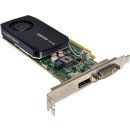 PNY Nvidia Quadro K600 VCQK600ATX-T Grafikkarte 1GB DDR3 PCI-E 2.0 x16 DVI DP FP