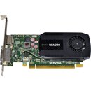 PNY Nvidia Quadro K600 VCQK600ATX-T Grafikkarte 1GB DDR3 PCI-E 2.0 x16 DVI DP FP
