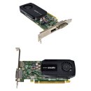 PNY Nvidia Quadro K600 VCQK600ATX-T Grafikkarte 1GB DDR3 PCI-E 2.0 x16 DVI DP FP