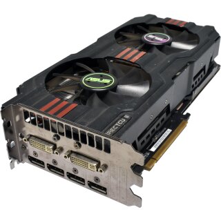 Asus HD 7970 DirectCU II AMD Tahiti Graphics Card 3GB GDDR5 PCIe 3.0 x16 4x DP 2x DVI FP